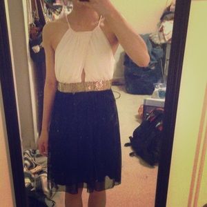 NEW black & White cocktail dress!