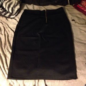 black dress skirt