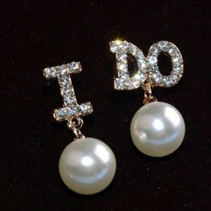 Rhinestone Drop Earrings