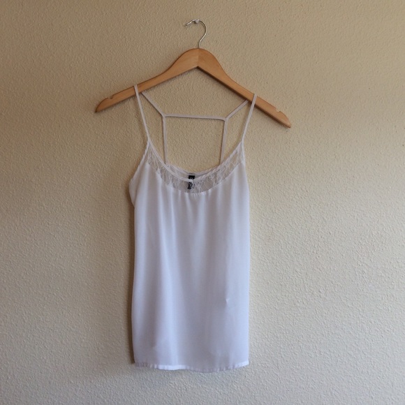 White tank top