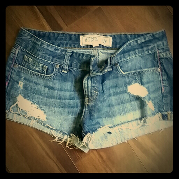 VS pink Cut off Shorts