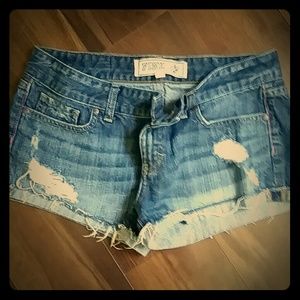 VS pink Cut off Shorts