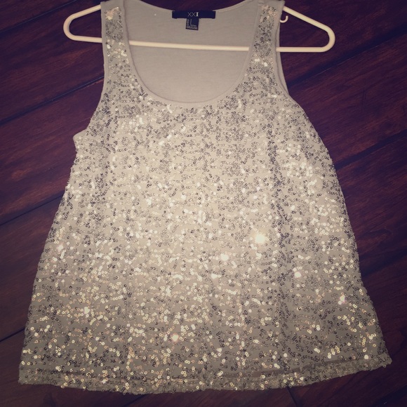F21 Sequined Tank
