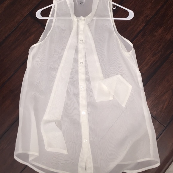 AA chiffon sleevless top