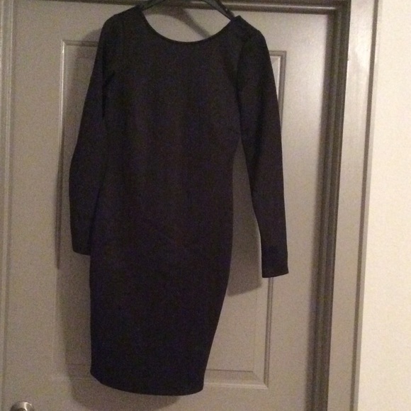 Kardashian Kollection Bodycon Scoop Back Dress