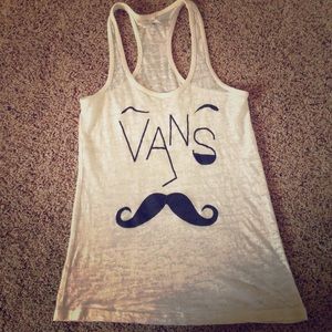 Reserved Vans racer back tank top