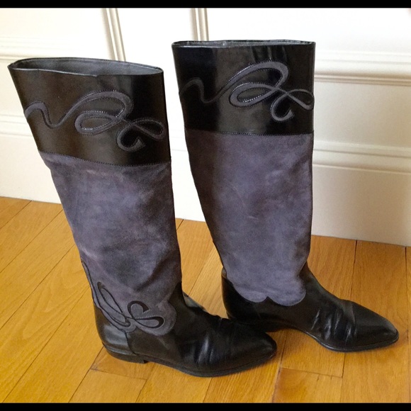 Vintage Limited Addition Bally Dress Boots - Picture 1 of 4