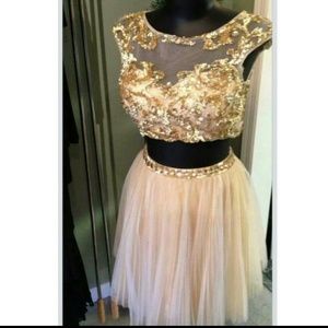 Two Piece Sherri Hill Dress