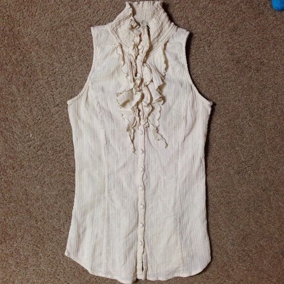 AX Armani Exchange Cream Top