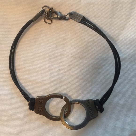 Freedom handcuff bracelet