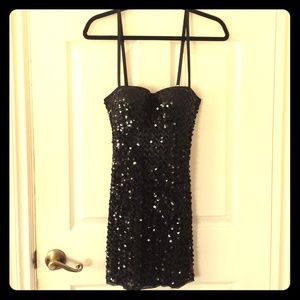 Sexy little black dress