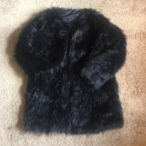 Black Fur Coat