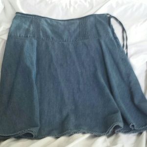 Denim skirt