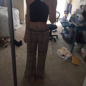 Boho high waisted pants