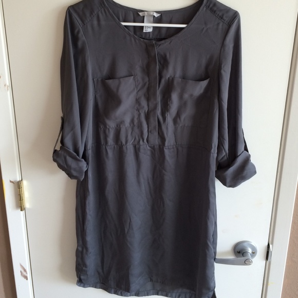 LOOSE GRAY DRESS