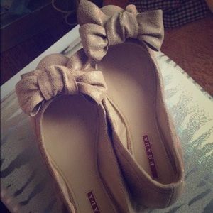 Prada bow tie flat