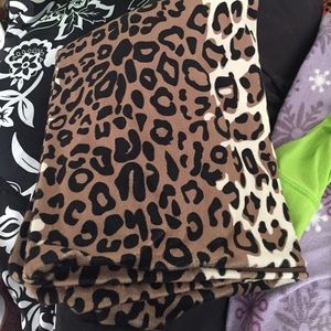 Fleece Cheetah Print Body Pillow Cover