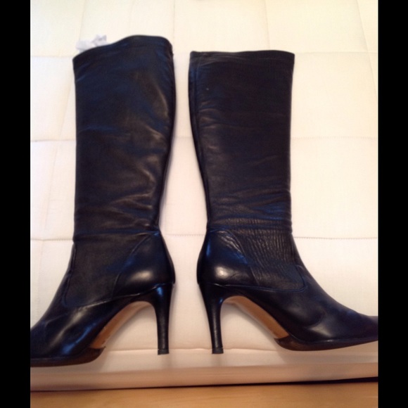 Cole Hann Leather Boots Addl Pics - Picture 2 of 4