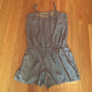Lauren Conrad Military Green Romper
