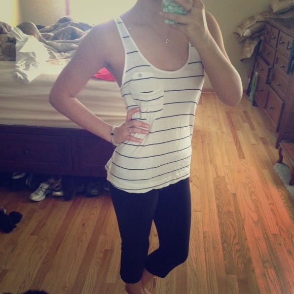 Striped summer tank