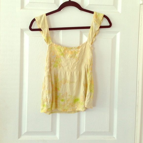 Free People flutter sleeve top
