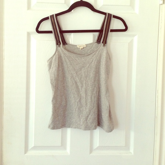 Silence and Noise Zipper tank