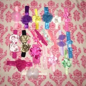 Assorted baby headbands 💕