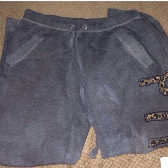 Rare victoria secret grey wash sweats