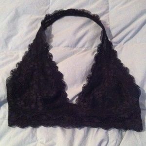 Free People Galloon Lace Halter Bra