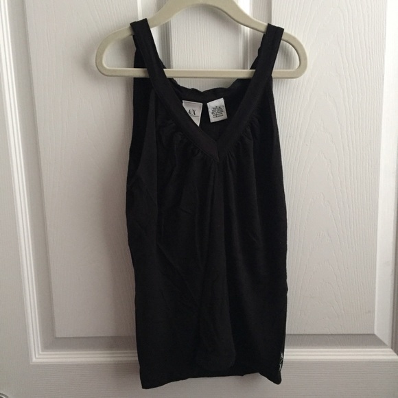 A/X Black Tank Top
