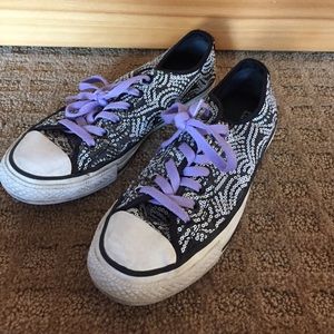 Sequin converse