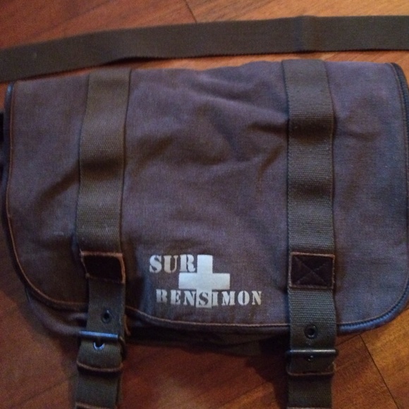 Cotton messenger bag