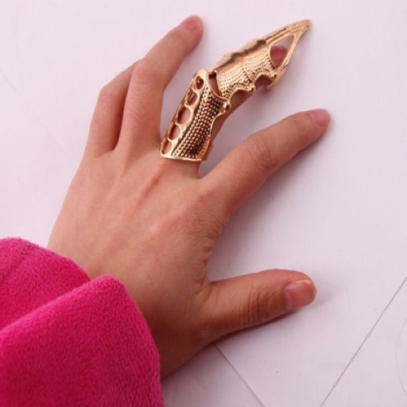 Full Finger Jointed Claw Ring - Picture 2 of 4
