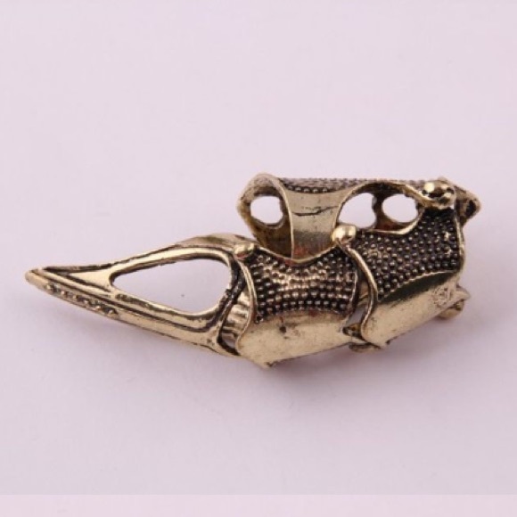 Full Finger Jointed Claw Ring - Picture 3 of 4