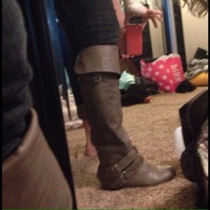 Knee high boots