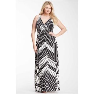 Striped Maxi Dress
