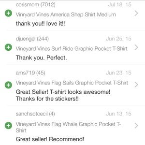 Vineyard Vines Accessories - Buyer Feedback: Thank You! :') Vineyard Vines Accessories - Buyer Feedback: Thank You! :')