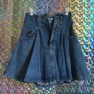 ✨DENIM SKATER SKIRT✨