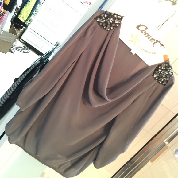 LOFT Gray beaded embellished for @britt_stock