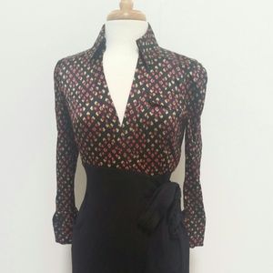 Vintage Diane von Furstenberg wrap dress