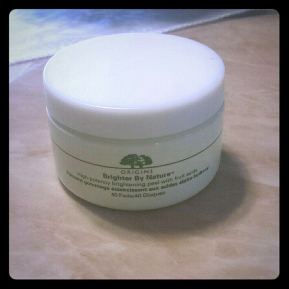 Origins brighter by nature brightening pads