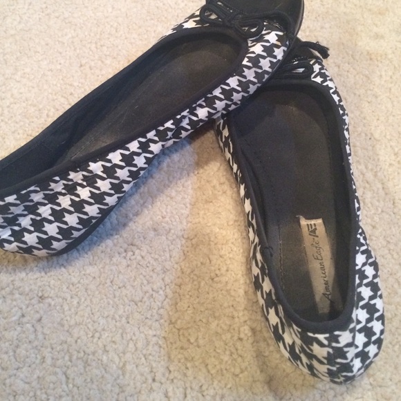Zig zag print flats