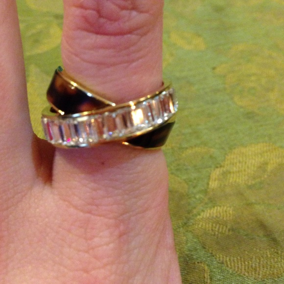 Michael Kors Jewelry - Michael kors gold tortes multi ring!!!