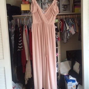 Asos Blush Maternity Dress