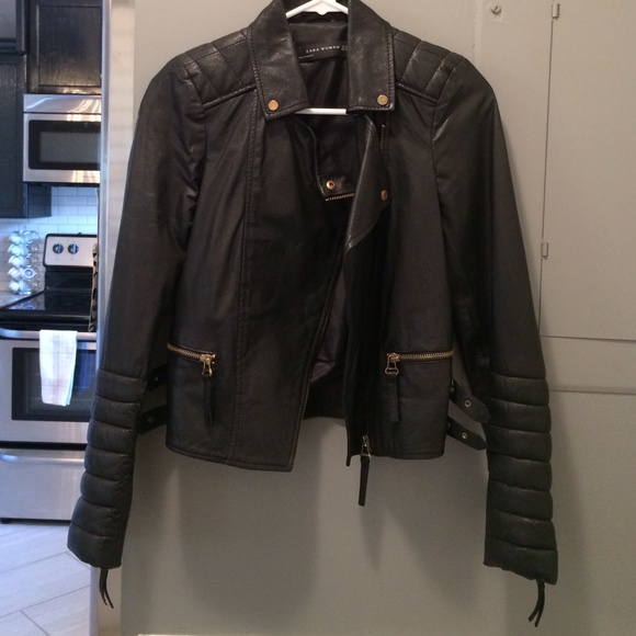 ZARA leather jacket