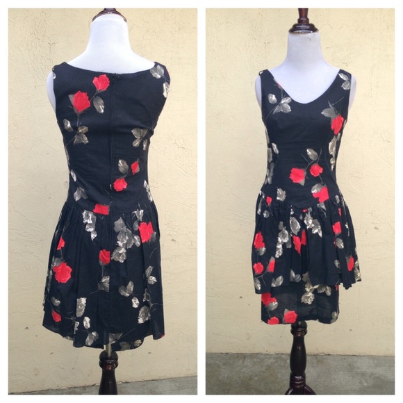 Vintage peplum dress - Picture 2 of 4