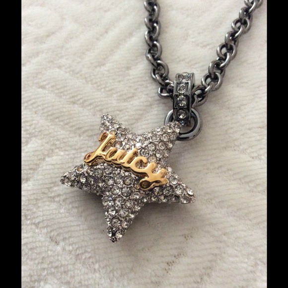 Juicy Couture Pave Star Pendant. NWT