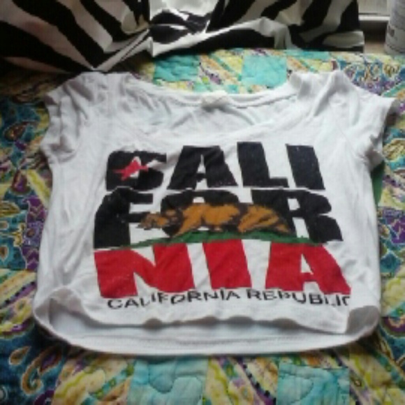 California republic crop top