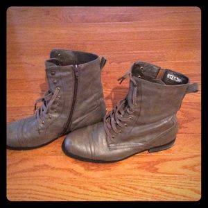 Army style boots