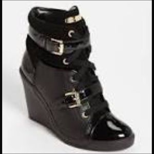 Michael Kors wedge booties